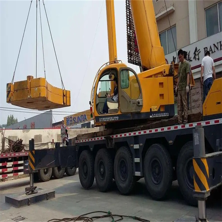 城区当地吊车出租|机器吊装|75吨|工厂搬迁服务